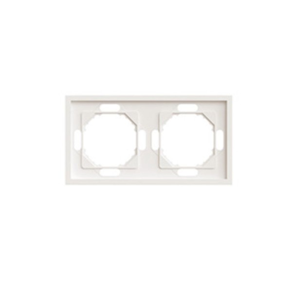 Рамка STEKKER, PFR00-5002-08 2-местная, серия Эмили, кашемир, soft touch 49911