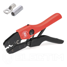 Пресс-клещи CTK-05 для обжима неизолированных медных наконечников сечением 0.25-10 мм (КВТ)