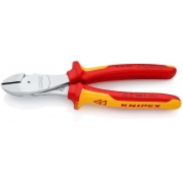 Бокорезы особой мощности VDE 1000V, L-200 мм, хром., 2-комп. рукоятки (KNIPEX)