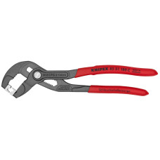 Щипцы для хомутов с защёлкой, L-180 мм, Cr-V, серые, узкая голова, C (KNIPEX)