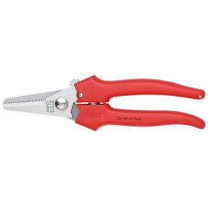 Ножницы комбинированные для картона, пластмассы, фольги алюминиевой, латунной и медной, L-190 мм (KN