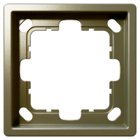 Рамка 1-кратная - FD (бронза), артикул FD1001BR