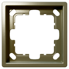 Рамка 1-кратная - FD (бронза), артикул FD1001BR