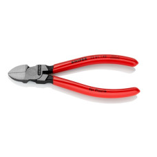 Бокорезы для пластмассы, с пружиной, удлинённые режущие кромки без фасок, L-140 мм, обливные рукоятк