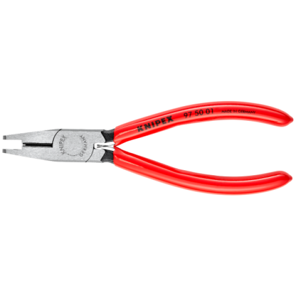 Пресс-клещи для штекеров типа Scotchlok с режущими кромками, D 0.4-1.1 мм, L-155 мм (KNIPEX)