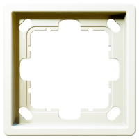 Рамка 1-кратная - FD (белый матовый - soft touch), артикул FD1001PWM
