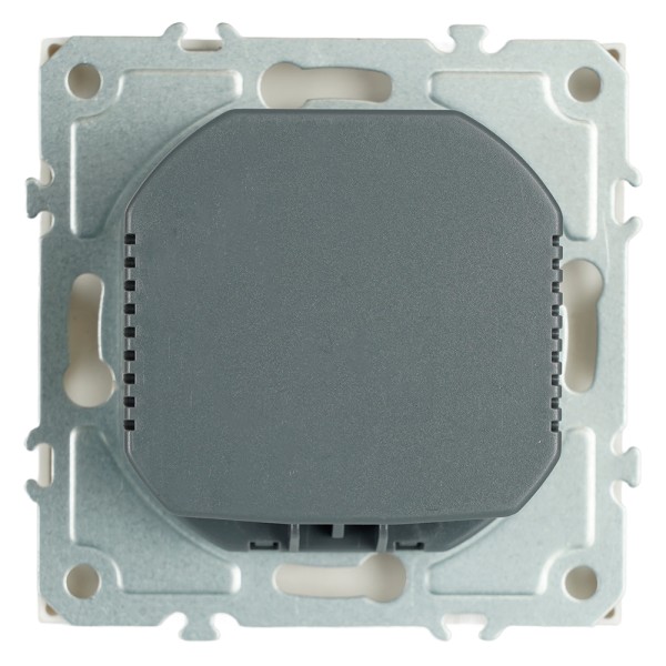 Розетка 1-местная з/ш с/з 16А + USB + Type C (механизм), Stekker, 250В, 20W, серия Эмили, белый фарфор, soft-touch, RST16-5119-0