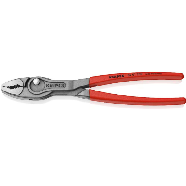 Клещи захватные TwinGrip, 5 - 27 мм, L-250 мм, обливные рукоятки (KNIPEX)