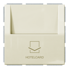 Отельный карточный выключатель 10A с накладкой - FD, (сахара), артикул FD6209SH