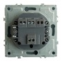 Выключатель 3-клавишный (механизм), STEKKER, 250В, 10А, серия Эмили, RSW10-5108-10, платиново-серый, soft touch 49948