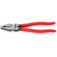 Плоскогубцы комбинированные особой мощности, L-225 мм, чёрные, обливные рукоятки (KNIPEX)