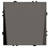 Заглушка (механизм), STEKKER, серия Эмили, RST00-5116-09, антрацит, soft touch 49935