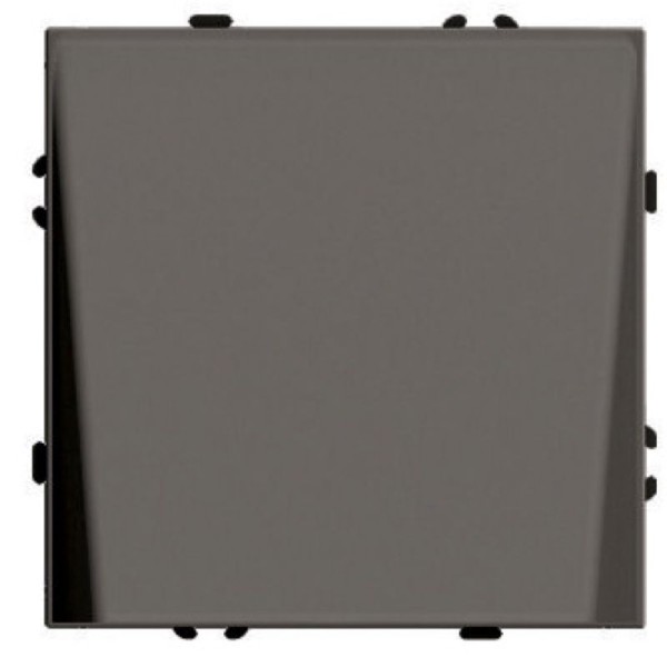 Заглушка (механизм), STEKKER, серия Эмили, RST00-5116-09, антрацит, soft touch 49935