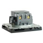 Розетка 2-местная USB + Type C (механизм), STEKKER, 250В, 20W, серия Эмили, RST10-5115-05, черный уголь, soft touch 49853