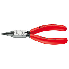 Круглогубцы захватные прецизионные, L-125 мм, чёрные, обливные рукоятки (KNIPEX)