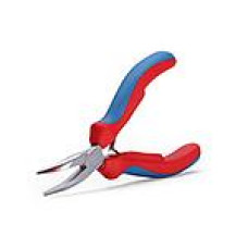 Мини-длинногубцы изогнутые 125мм слесарно-монтажные серии МАСТЕР