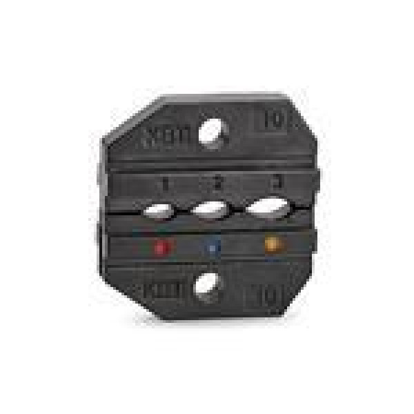 Матрица МПК-10 для обжима наконечников и разъемов в термоусаживаемой изоляции и заглушек КИЗ (КВТ)