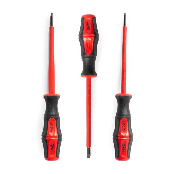 Диэлектрические отвертки VDE поштучно серия «ПРОФИ»