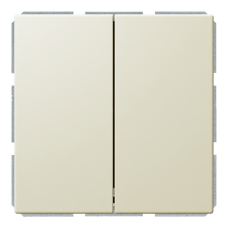 Выключатель 2-клавишный 10A перекрестный с клавишей - FD (сахара), артикул FD3014SH