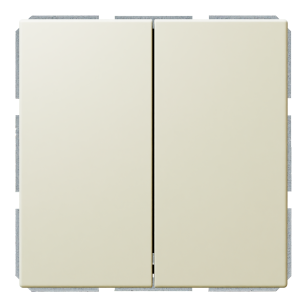 Выключатель 2-клавишный 10A перекрестный с клавишей - FD (сахара), артикул FD3014SH