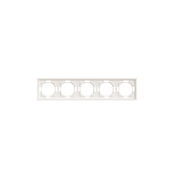 Рамка STEKKER, PFR00-5005-08 5-местная, серия Эмили, кашемир, soft touch 49914