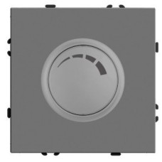 Выключатель диммирующий (механизм), STEKKER, 250В, 500W, серия Эмили, RSW10-5106-10, платиново-серый, soft touch 49946