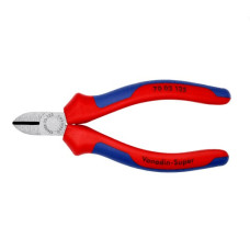 Бокорезы, L-125 мм, твёрдость кромок 62 HRC, чёрные, 2-комп. рукоятки (KNIPEX)