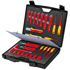 Чемодан инструментальный VDE, 26 предметов (KNIPEX)