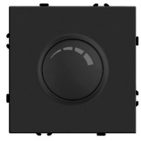 Выключатель диммирующий (механизм), STEKKER, 250В, 500W, серия Эмили, RSW10-5106-05, черный уголь, soft touch 49842
