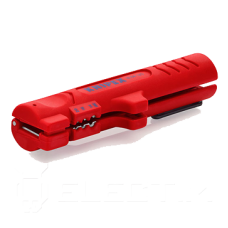 Стриппер для плоского (до 12 мм), круглого и водостойкого монтажного кабелей ( D 4 - 13 мм), L-125 мм (KNIPEX)