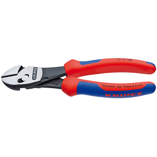 Бокорезы особой мощности KNIPEX TwinForce®, L-180 мм, чёрные, 2-комп. рукоятки (KNIPEX)