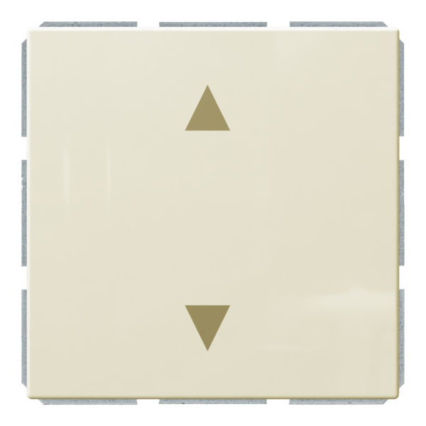 Кнопка 1-клавишная 10A в нейтральном положении, для штор с клавишей - FD (сахара), артикул FD3018SH