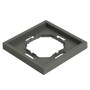 Рамка STEKKER, PFR00-5001-10 1-местная, серия Эмили, платиново-серый, soft touch 49962