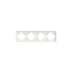 Рамка STEKKER, PFR00-5004-08 4-местная, серия Эмили, кашемир, soft touch 49913