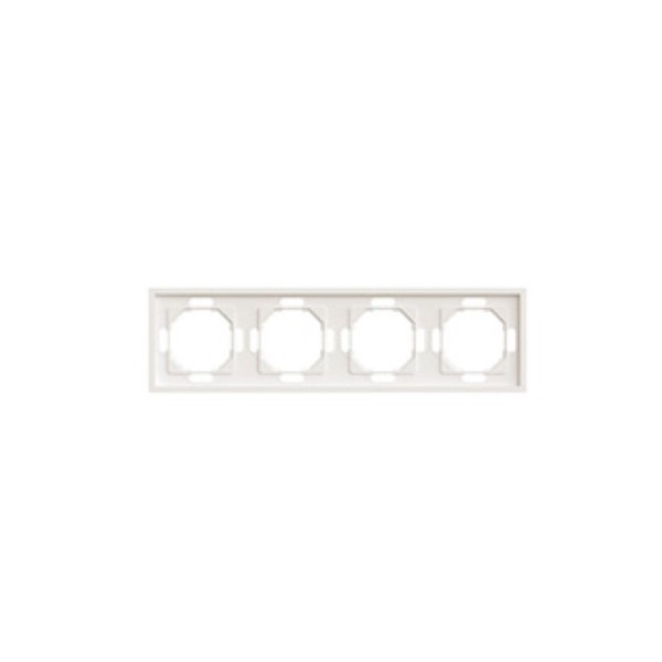 Рамка STEKKER, PFR00-5004-08 4-местная, серия Эмили, кашемир, soft touch 49913