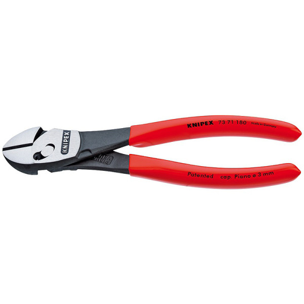 Бокорезы особой мощности KNIPEX TwinForce®, L-180 мм, чёрные, обливные рукоятки (KNIPEX)