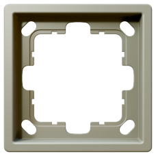 Рамка 1-кратная - FD (тауп матовый - soft touch), артикул FD1001PTM