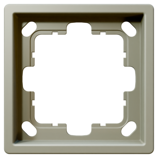 Рамка 1-кратная - FD (тауп матовый - soft touch), артикул FD1001PTM