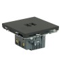 Розетка 2-местная USB + Type C (механизм), STEKKER, 250В, 20W, серия Эмили, RST10-5115-05, черный уголь, soft touch 49853