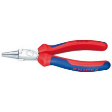 Круглогубцы, губки D3x30 мм, L-160 мм, хром., 2-комп. рукоятки (KNIPEX)