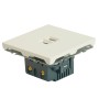 Розетка 2-местная USB + Type C (механизм), STEKKER, 250В, 20W, серия Эмили, RST10-5115-01, белый фарфор, soft touch  49879