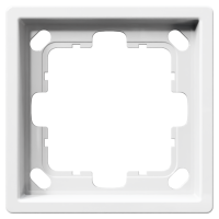 Рамка 1-кратная - FD (белый глянцевый), артикул FD1001W