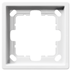 Рамка 1-кратная - FD (белый глянцевый), артикул FD1001W