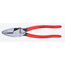 Плоскогубцы электромонтёра Lineman's Pliers, с приспособлением для протяжки кабеля, L-240 мм, обливн