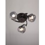 Люстра V4307-1/3PL, 3хЕ27 макс. 60Вт чёрный матовый Vitaluce