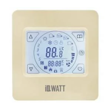 Программируемый терморегулятор IQWatt Thermostat TS, белый/слоновая кость