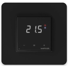 Терморегулятор Welrok oz bk, встраиваемый, цифровой, программируемый с WiFi, 3 кВт