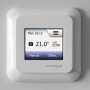 Программируемый терморегулятор теплого пола Warmehaus WH400 PRO, белый
