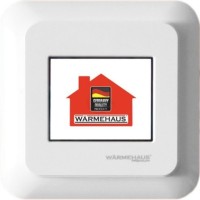 Программируемый терморегулятор теплого пола Warmehaus WH400 PRO, белый