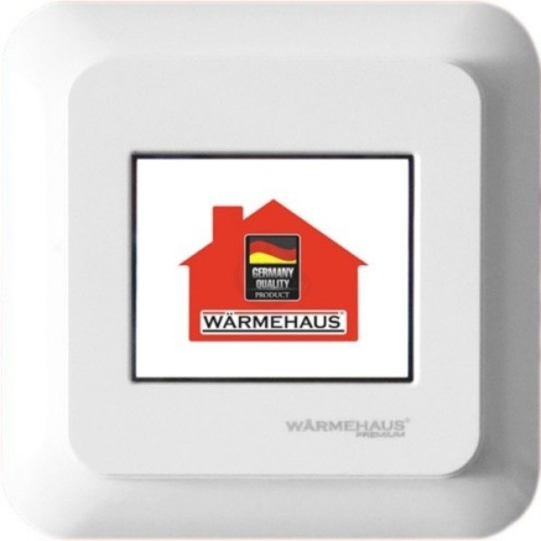 Программируемый терморегулятор теплого пола Warmehaus WH400 PRO, белый